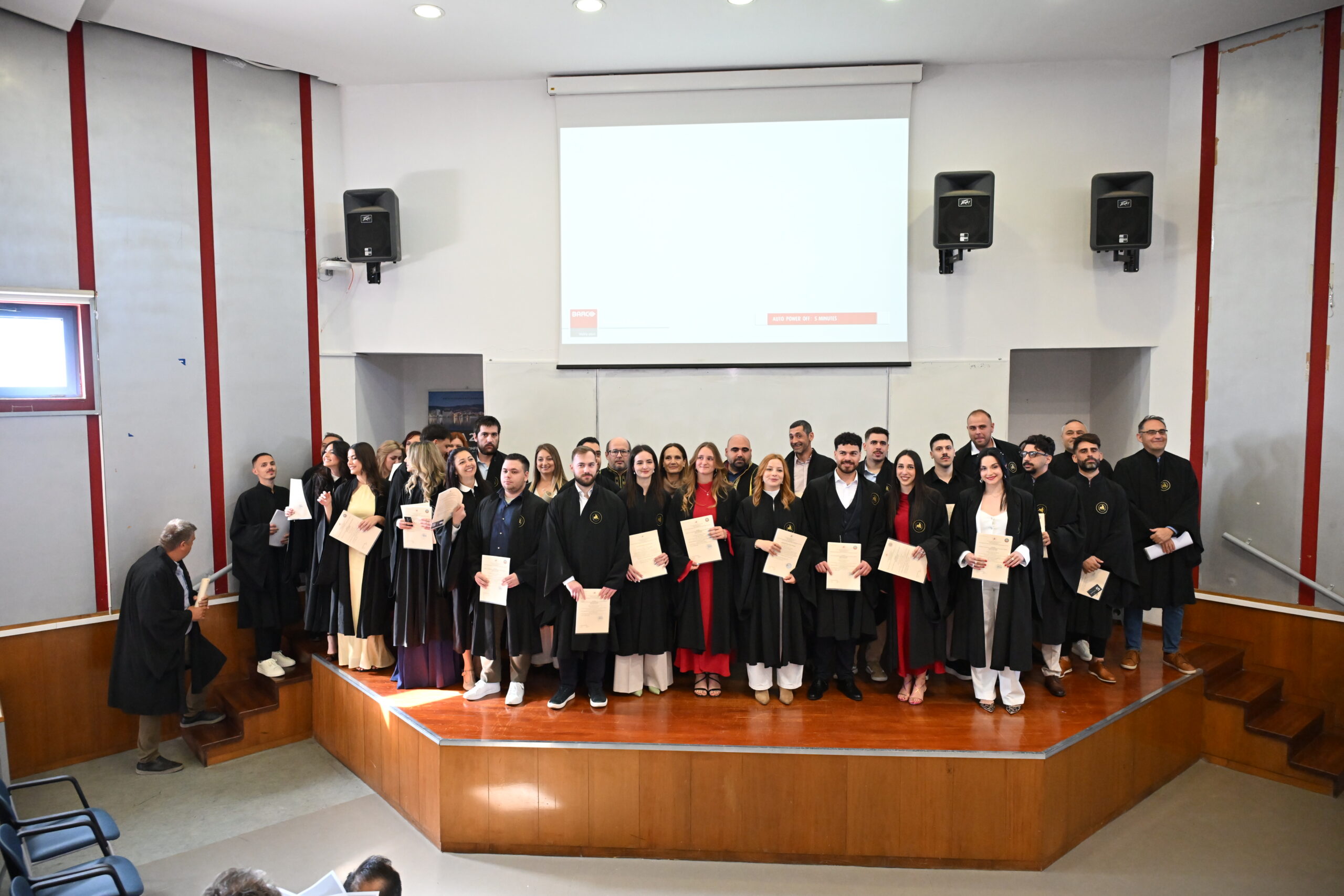 Τελετή αναγόρευσης διδακτόρων και ορκωμοσίας αποφοίτων